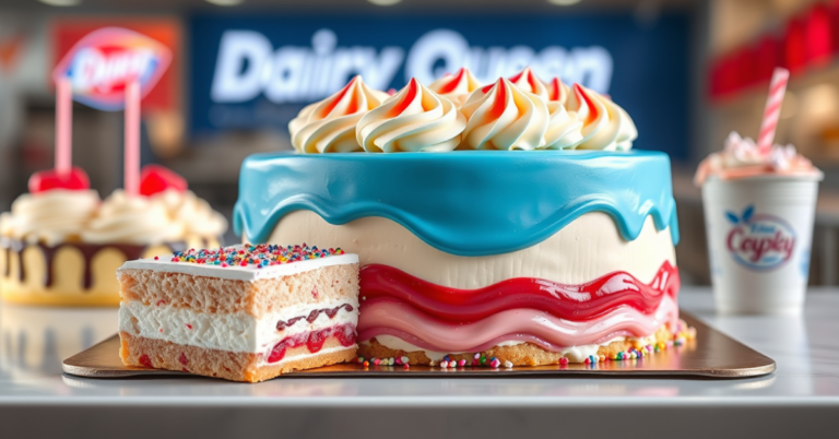 Dairy Queen Cakes Menu With Prices For 2026
