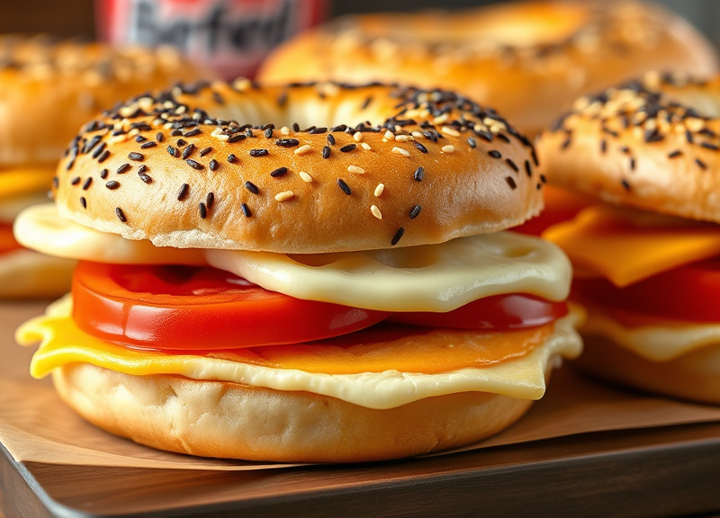 Bagel Breakfast Sandwiches