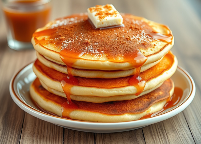 Cinn-A-Stack & Flavored Pancakes