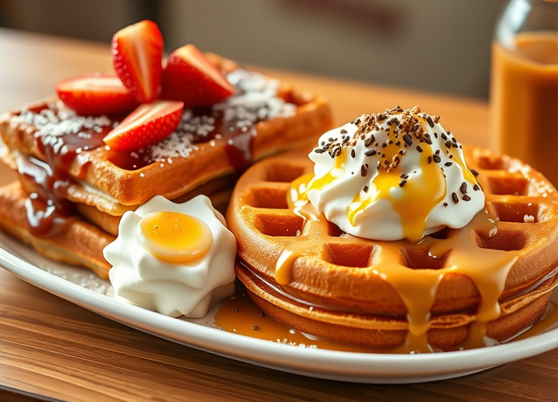 French Toast & Belgian Waffle Combos