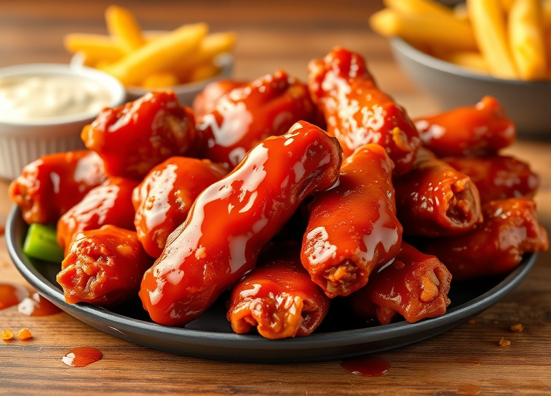 Honey BBQ Wings Menu