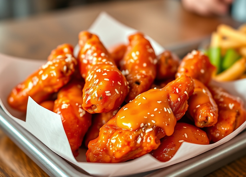 Hot Wings Menu