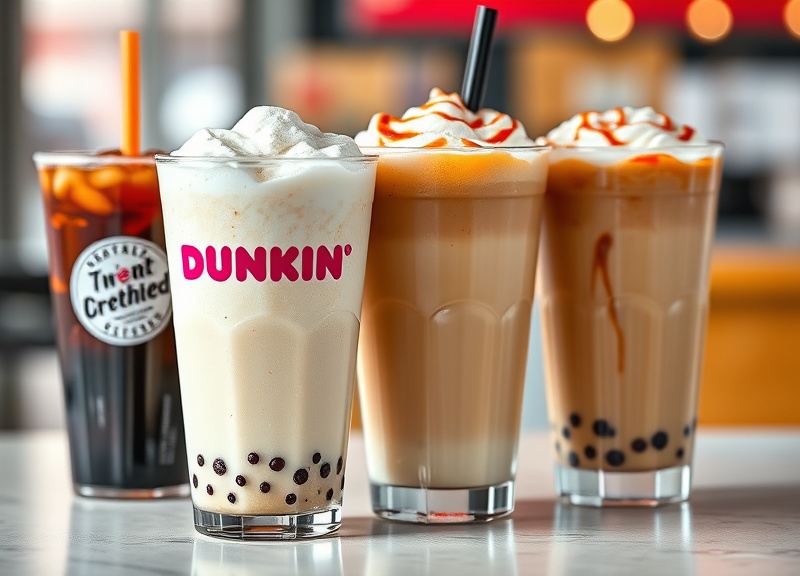 Iced & Frozen Coffee Drinks